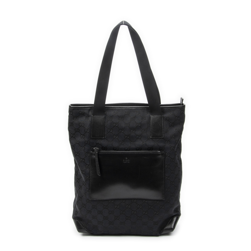 Gucci Vertical Front Pocket Zip Tote